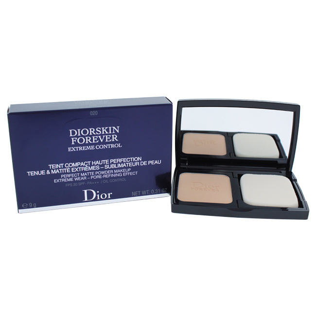 Diorskin Forever Extreme Control Matte Powder Makeup SPF 20 - # 020 Light Beige by Christian Dior for Women - 0.31 oz Foundation