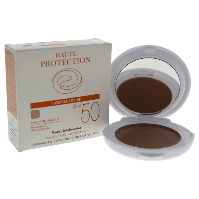 High Protection Tinted Compact SPF 50 - Honey by Avene for Women - 0.35 oz Compact