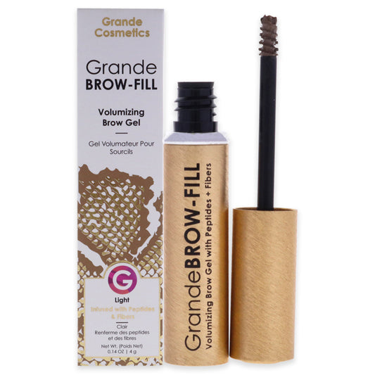 Grande Browfill Tinted Brow Gel - Light by Grande Cosmetics for Women - 0.14 oz Eyebrow Gel