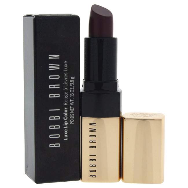 Luxe Lip Color - # 16 Plum Brandy by Bobbi Brown for Women - 0.13 oz Lipstick