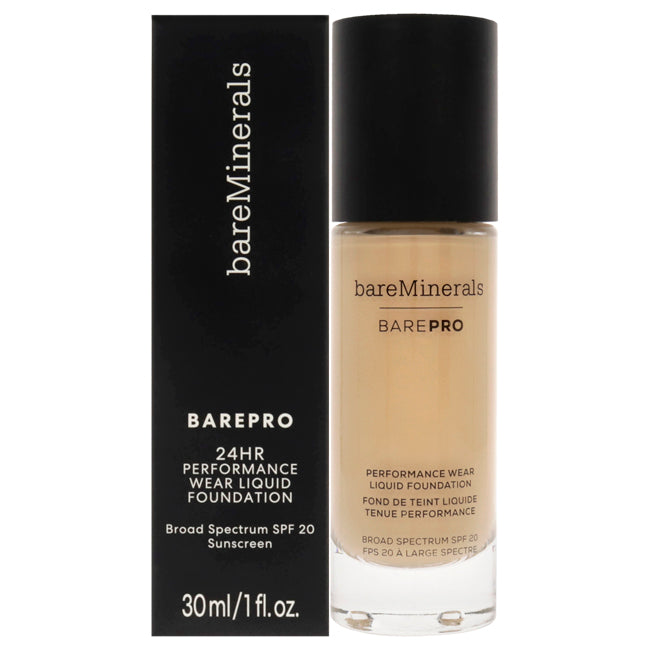 Barepro Performance Wear Liquid Foundation SPF 20 - 12 Warm Natural by bareMinerals for Women - 1 oz Foundation