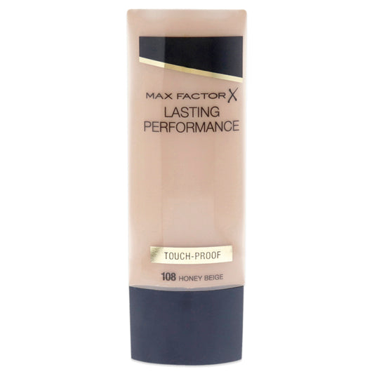 Lasting Performance Long Lasting Foundation - 108 Honey Beige by Max Factor for Women - 1.2 oz Foundation