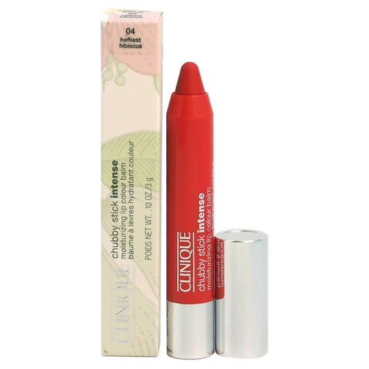Chubby Stick Intense Moisturizing Lip Colour Balm - 04 Heftiest Hibiscus by Clinique for Women - 0.1 oz Lipstick