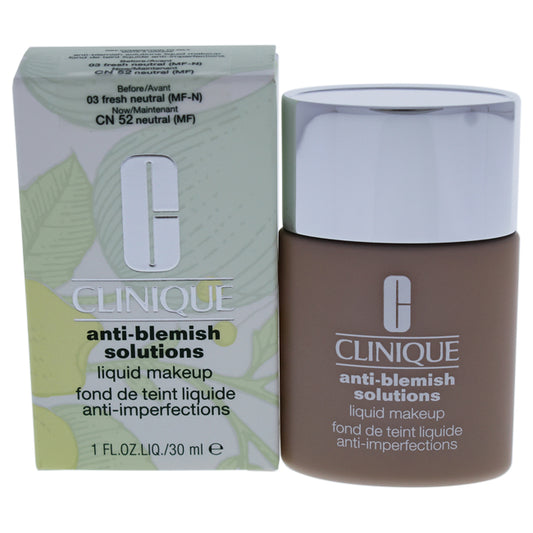 Anti-Blemish Solutions Liquid Makeup - 03 Fresh Neutral MF by Clinique for Women - 1 oz Foundation