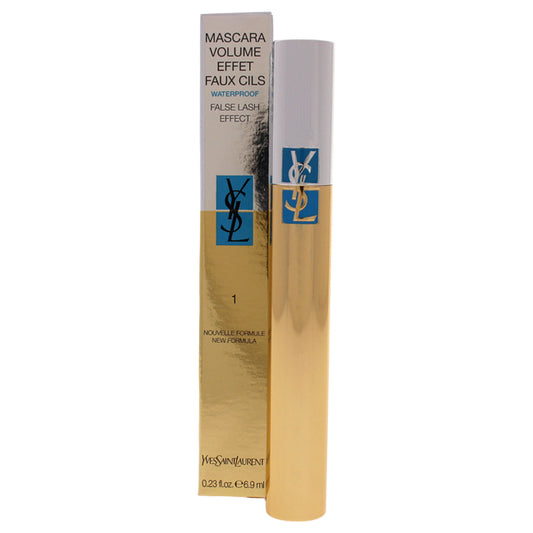 Volume Effet Faux Cils Waterproof Luxurious Mascara - 1 Charcoal Black by Yves Saint Laurent for Women - 0.23 oz Mascara