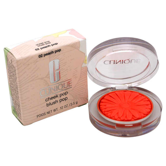 Cheek Pop Blush Pop - 02 Peach Pop by Clinique for Women - 0.14 oz Blush