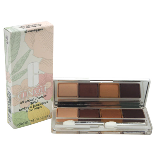All About Shadow Quad - 03 Morning Java by Clinique for Women - 0.16 oz Eye Shadow