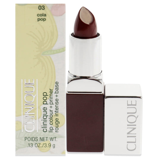 Clinique Pop Lip Colour Plus Primer - 03 Cola Pop by Clinique for Women - 0.13 oz Lipstick