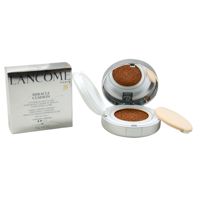 Miracle Cushion Liquid Cushion Compact Foundation SPF 23/PA++ - # 05 Beige Ambre by Lancome for Women - 0.51 oz Foundation