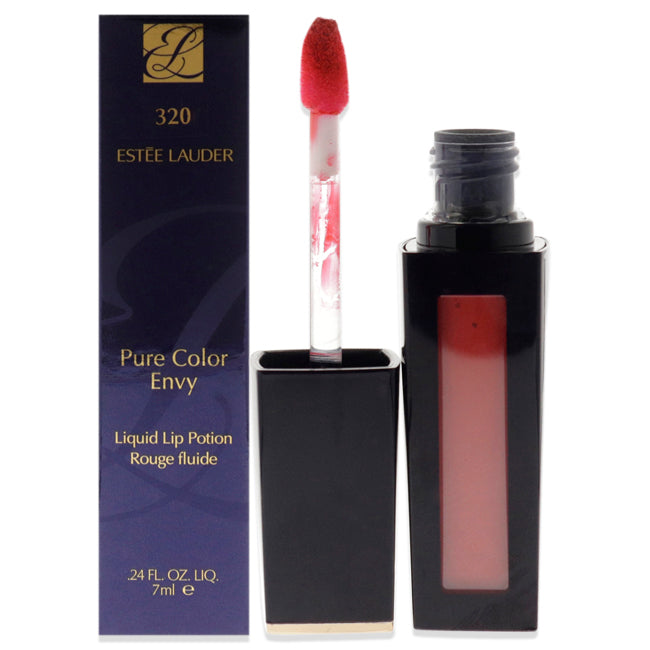 Pure Color Envy Liquid Lip Potion - 320 Cold Fire by Estee Lauder for Women - 0.24 oz Lip Gloss