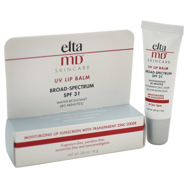 UV Lip Balm Broad-Spectrum SPF 31 by EltaMD for Women - 0.28 oz Lip Balm
