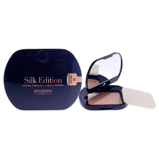 Silk Edition Compact Powder - 55 Golden Honey by Bourjois for Women - 0.31 oz Powder