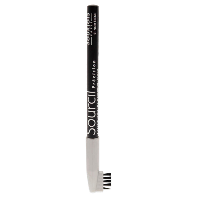 Sourcil Precision Eyebrow Pencil - # 01 Noir Ebene by Bourjois for Women - 0.04 oz Eyebrow Pencil