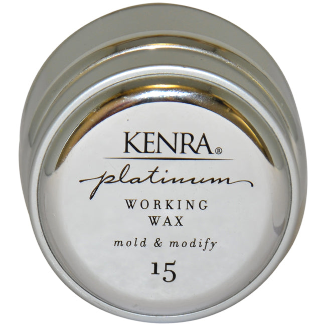 Platinum working Wax #15 by Kenra for Women - 1.4 oz Wax
