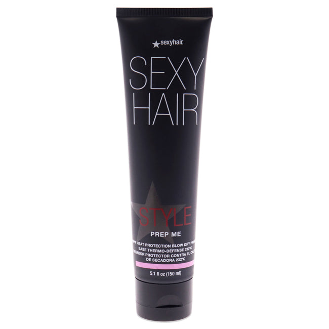 Style Sexy Hair Prep Me Heat Protection Blow Dry Primer by Sexy Hair for Women - 5.1 oz Primer