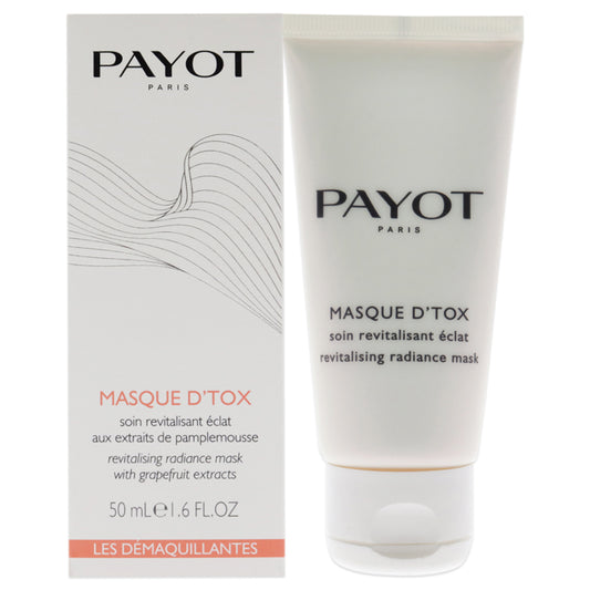 Masque DTox Revitalising Radiance Mask by Payot for Women - 1.6 oz Mask