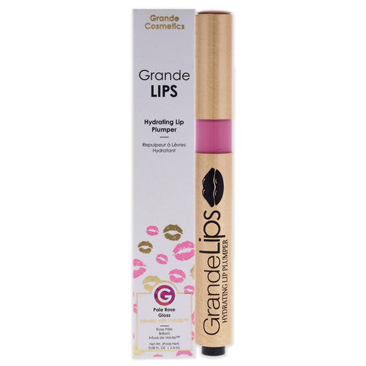 GrandeLIPS Hydrating Lip Plumper - Pale Rose by Grande Cosmetics for Women - 0.08 oz Lip Gloss