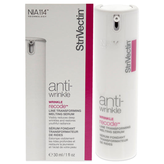 Anti-Wrinkle Recode Line Transforming Melting Serum by StriVectin for Women - 1 oz Serum
