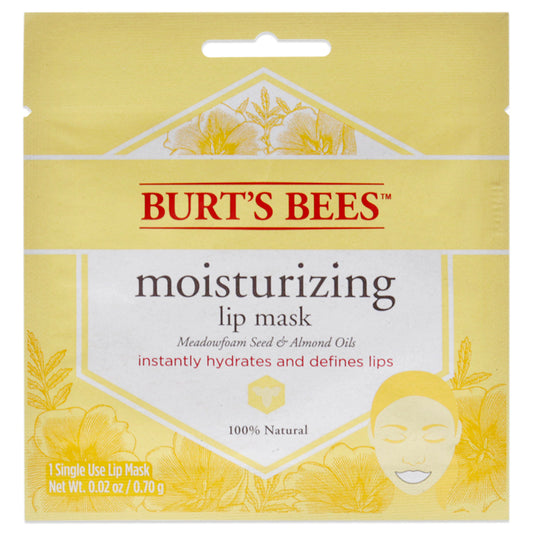 Moisturizing Lip Mask by Burts Bees for Women - 0.02 oz Lip Mask