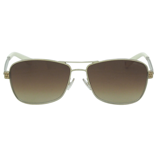 Jimmy Choo Cris-S 03YG - Light Gold-Brown Gradient by Jimmy Choo for Women - 57-14-135 mm Sunglasses