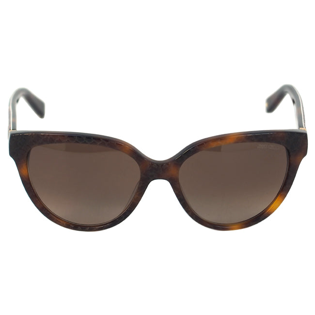 Jimmy Choo ODETTE-S 6UKJ6 - Havana by Jimmy Choo for Women - 56-17-140 mm Sunglasses
