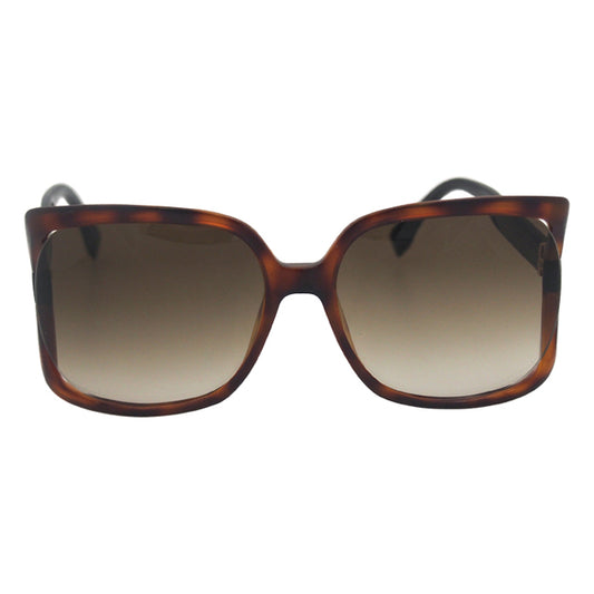 Fendi FF 0053-S EYFCC - Dark Havana by Fendi for Women - 60-17-125 mm Sunglasses