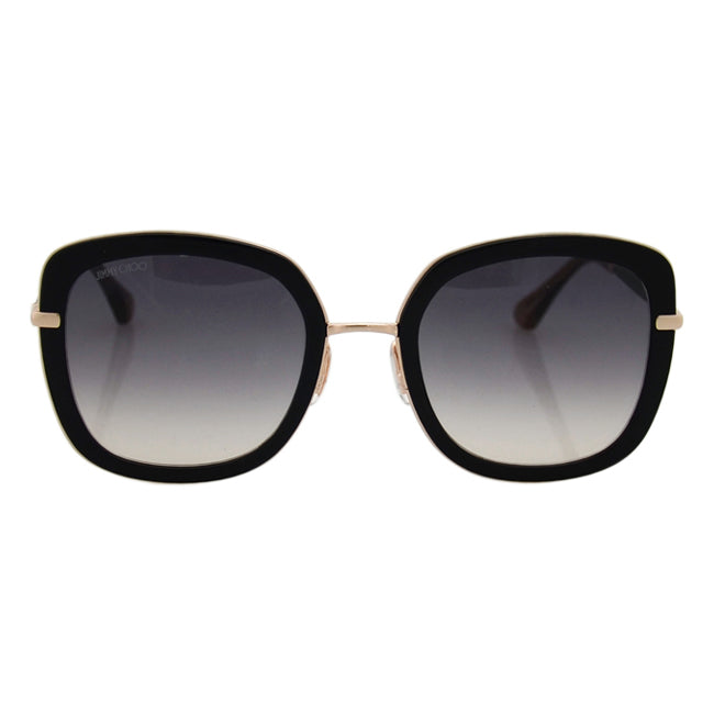 Jimmy Choo Glenn-S QBE9C - Black Grey by Jimmy Choo for Women - 52-23-140 mm Sunglasses