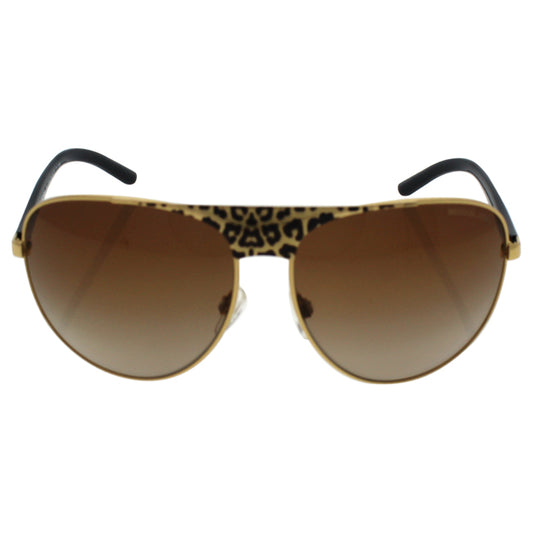 Michael Kors MK 1006 105713 Sadie II - Black Gold-Brown by Michael Kors for Women - 62-14-125 mm Sunglasses