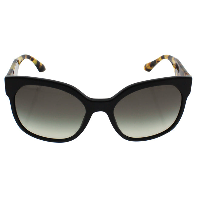 Prada SPR 10R 1AB-0A7 - Black Havana-Grey Shaded by Prada for Women - 57-19-140 mm Sunglasses