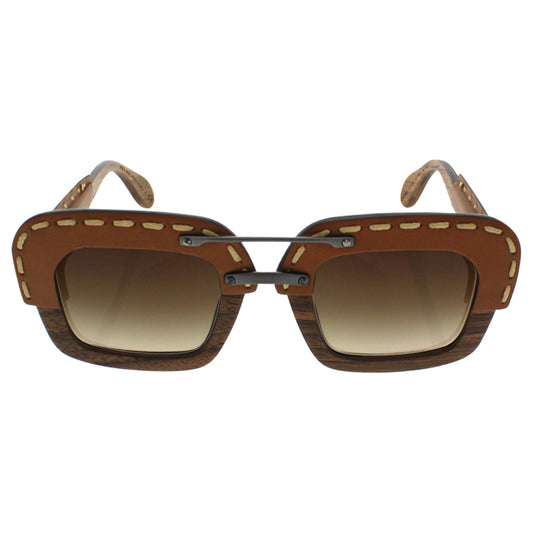 Prada SPR 26R UA7-6S1 - Nut Canaletto-Brown by Prada for Women - 51-25-140 mm Sunglasses