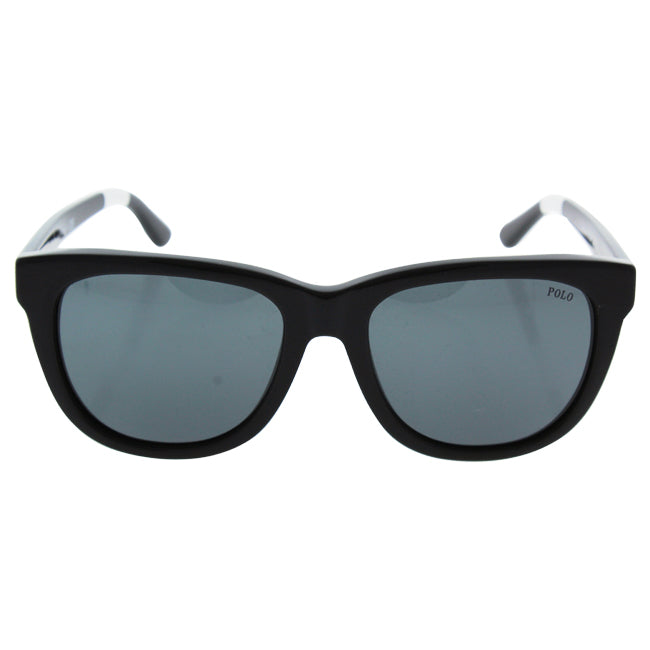 Polo Ralph Lauren PH 4105 5572-87 - Shiny Black-Grey by Ralph Lauren for Women - 54-18-140 mm Sunglasses
