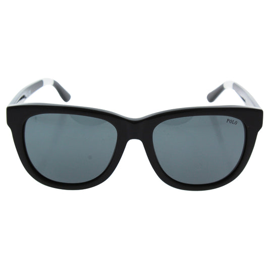 Polo Ralph Lauren PH 4105 5572-87 - Shiny Black-Grey by Ralph Lauren for Women - 54-18-140 mm Sunglasses