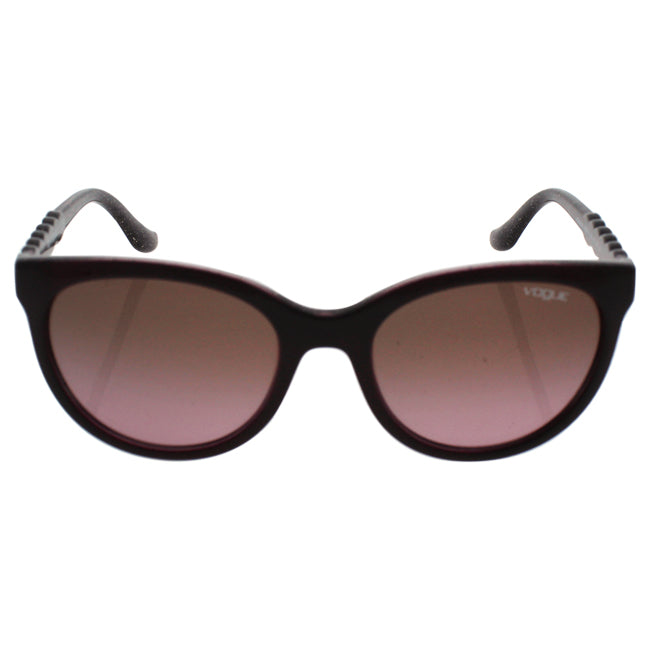 Vogue VO2915S 2262-14 - Top Bordeaux-Glitter Pink-Pink Gradient Brown by Vogue for Women - 53-19-145 mm Sunglasses