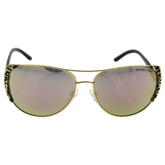 Michael Kors MK 1005 1057R5 Sadie I - Black Gold Leopard-Black-Gold by Michael Kors for Women - 59-15-135 mm Sunglasses