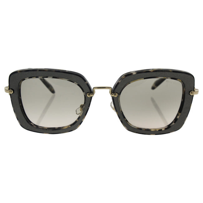 Miu Miu MU 07O DHE-3H2 - Marble White Black-Beige Gradient by Miu Miu for Women - 52-26-140 mm Sunglasses