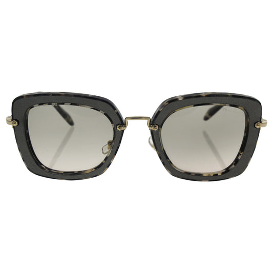 Miu Miu MU 07O DHE-3H2 - Marble White Black-Beige Gradient by Miu Miu for Women - 52-26-140 mm Sunglasses