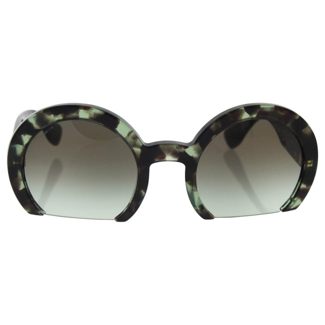Miu Miu MU 07Q UAG-4K1 - Green Tortoise-Green Gradient by Miu Miu for Women - 52-25-140 mm Sunglasses