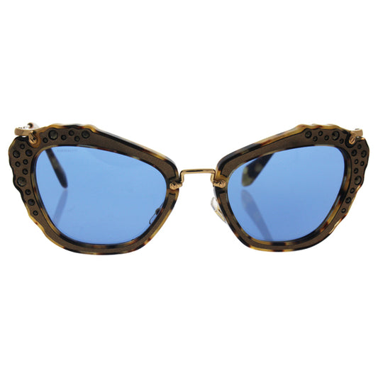 Miu Miu MU 04Q DHF-0A2 - Gold Marble-Blue by Miu Miu for Women - 55-24-140 mm Sunglasses