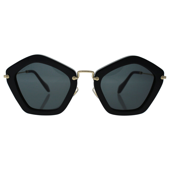 Miu Miu MU SMU 06O 1AB-1A1 - Black-Grey by Miu Miu for Women - 53-25-140 mm Sunglasses