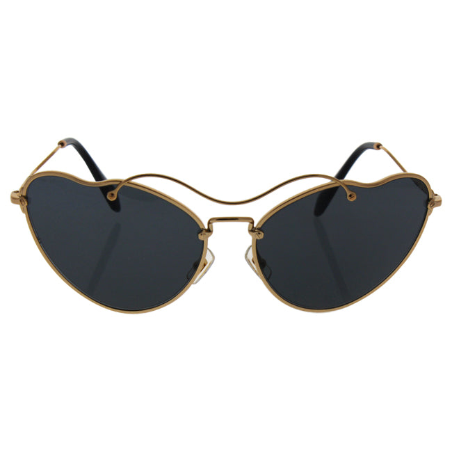 Miu Miu MU 55R 7OE1A1 - Gold-Grey by Miu Miu for Women - 65-18-135 mm Sunglasses