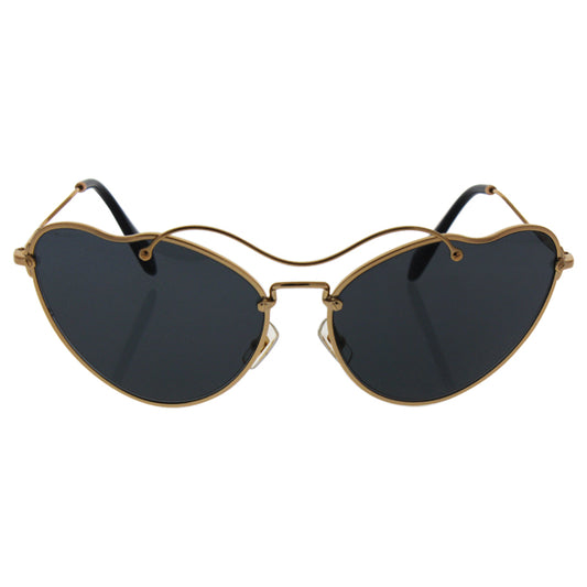 Miu Miu MU 55R 7OE1A1 - Gold-Grey by Miu Miu for Women - 65-18-135 mm Sunglasses