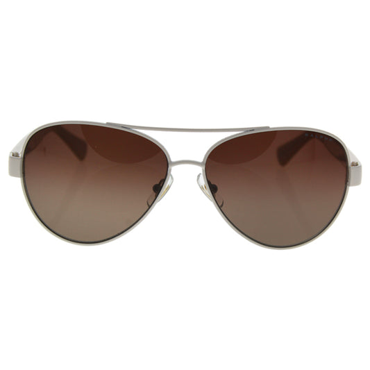 Ralph Lauren RA 4114 3088T5 - White-Brown Gradient Polarized by Ralph Lauren for Women - 58-13-135 mm Sunglasses