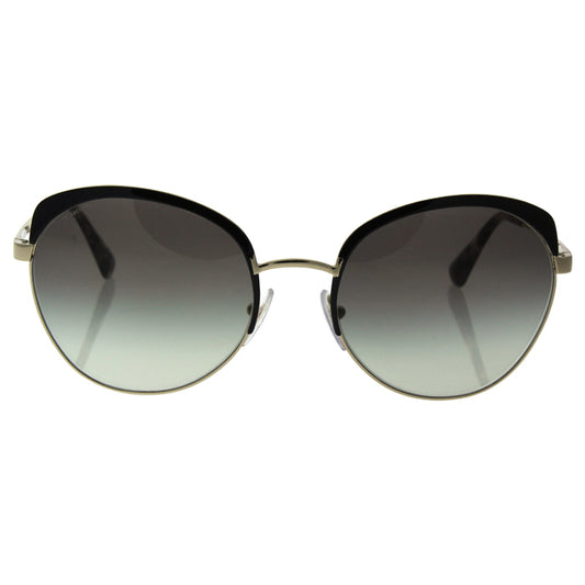 Prada SPR 54S QE3-0A7 - Black-Pale Gold-Grey Gradient by Prada for Women - 59-20-140 mm Sunglasses
