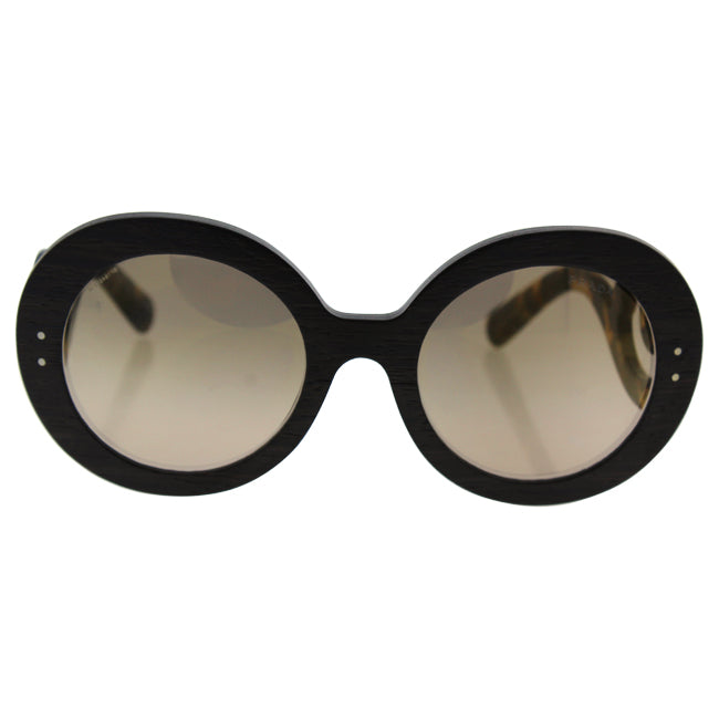 Prada SPR 27R UBT-4O2 - Ebony Malabar-Brown by Prada for Women - 55-22-135 mm Sunglasses