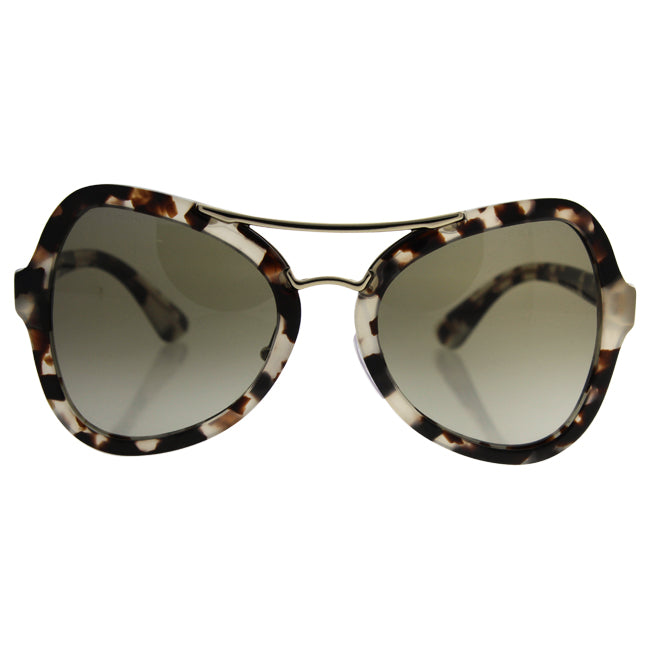 Prada SPR 18S UAO-4K1 - Spotted Opal Brown-Green Gradient by Prada for Women - 55-20-135 mm Sunglasses