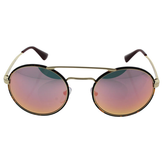 Prada SPR 51S 2AU-5L2 - Gold Dark Havana-Grey Pink by Prada for Women - 54-22-135 mm Sunglasses