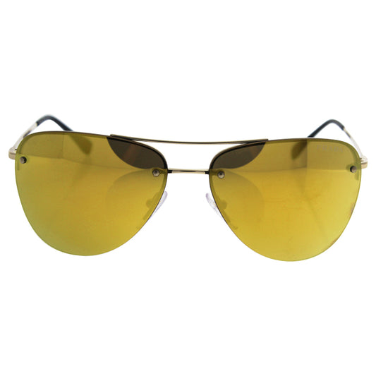 Prada SPS 53R ZVN-5N0 - Pale Gold-Brown Orange 24k Iridium by Prada for Women - 57-14-135 mm Sunglasses