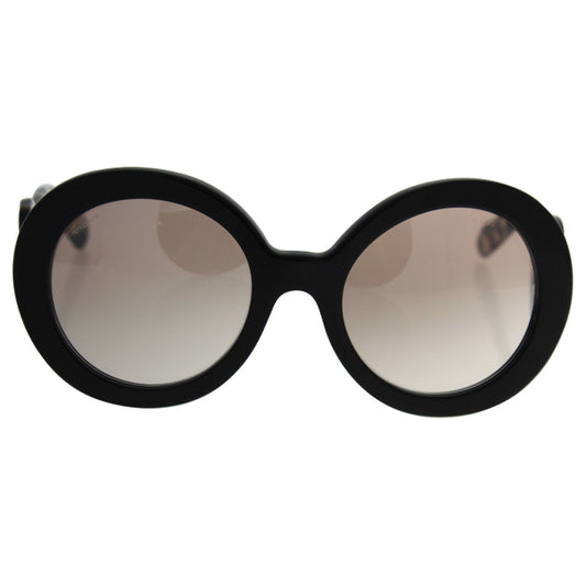 Prada SPR 27N UAO-4O0 - Brown Tortoise-Brown Silver by Prada for Women - 55-22-135 mm Sunglasses