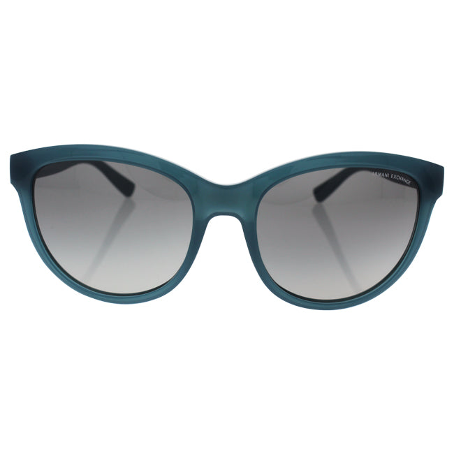 Armani Exchange AX 4051S 819011 - Deep Pond Milky-Gray Gradient by Armani Exchange for Women - 55-18-140 mm Sunglasses