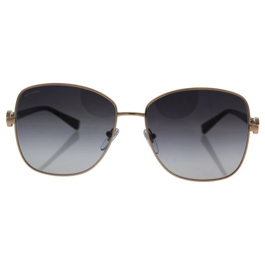 Bvlgari BV6062K 395-3C - Pink Gold Plated-Grey Gradient by Bvlgari for Women - 59-16-135 mm Sunglasses